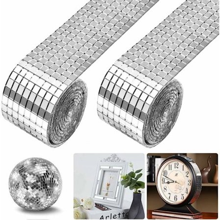 3 STK Selvklæbende Mosaikfliser Firkantede Glasspejle Mosaikfliser Spejlmosaik Klistermærker Mosaik til DIY Håndværksdekoration