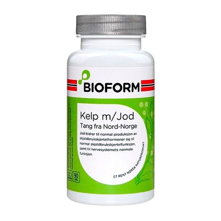 Bioform Tang 90 kaps., Helse & Madvarer, Mineraler, Kalium