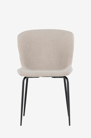 Venture Home - Spisebordsstol Modesto 2-pakke - Beige - Stole - Fra Homeroom