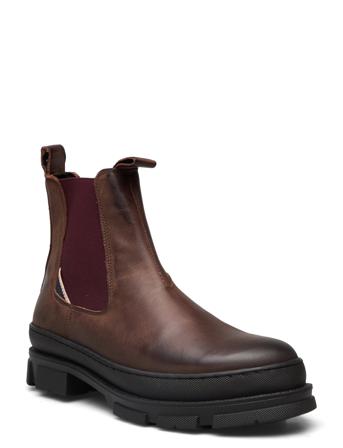 Vega Crazy Støvletter Chelsea Boot Brun Replay*Betinget Tilbud