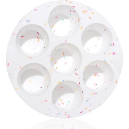 Silikon Äggformar Air Fryer Muffinplåt för Bakning Non-Stick Silikon Äggformar 7 Koppar Air Fryer Cupcakeform för Mini Muffins Tart Mini Cupcake