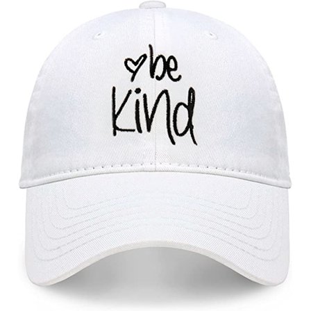 Be Kind Trendy Dame Baseball Cap Unisex Fashion Bomulds Polo