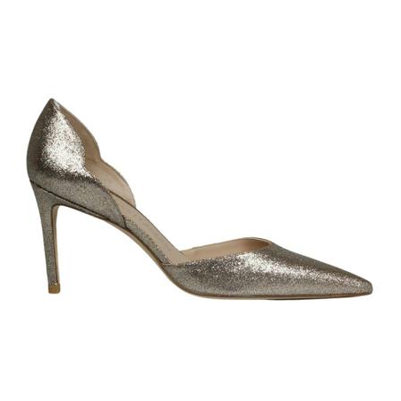 Stuart Weitzman, Scallop Dorsay Pumps Szary, Kobieta, Rozmiar: 40 EU