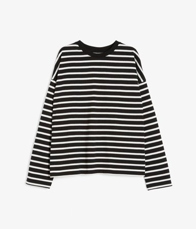 Kappahl | Top w paski | Czarne