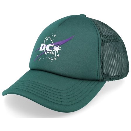 DC - S Hunter Green Trucker Trucker Green Cap - @ Hatstore
