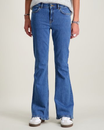 GANT BOOTCUT JEANS Blauw Jeans Meisjes - Kids Brand Store