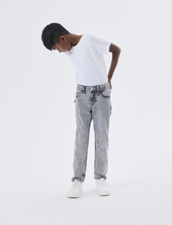 name it Nkmsilas Xslim Jeans 4487-Gt Noos - Grey - 104