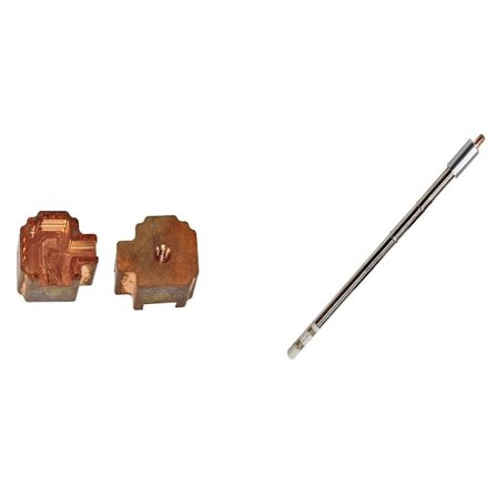 16mm Special Aftagelig Joystick Loddekolbe Spids T12 Varmelegeme til Joystick