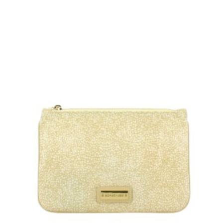 Borbonese, Wallets & Cardholders Beżowy, Kobieta, Rozmiar: ONE Size