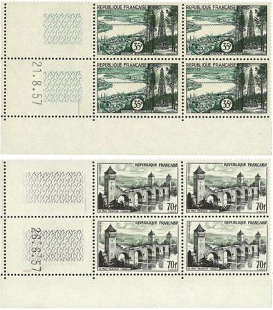 Frankrig - YT 1118-1119 - Postfrisk 4-blokke