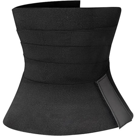 Platt Magbälte, Kvinnors Svettbälte, 3M Nylon Justerbart Efter Förlossning