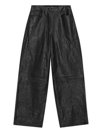 Cocoon Leather Pants Black REMAIN Birger Christensen