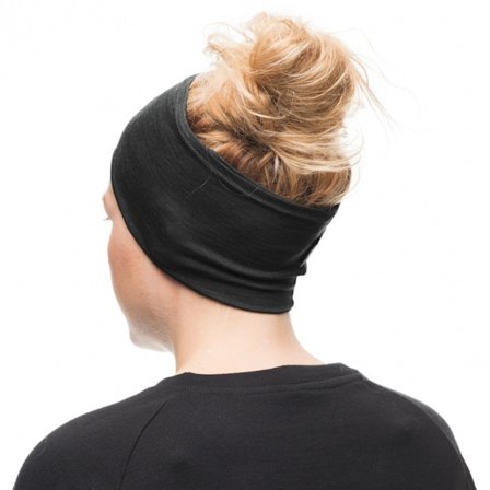 SVART pannband av BOMULL