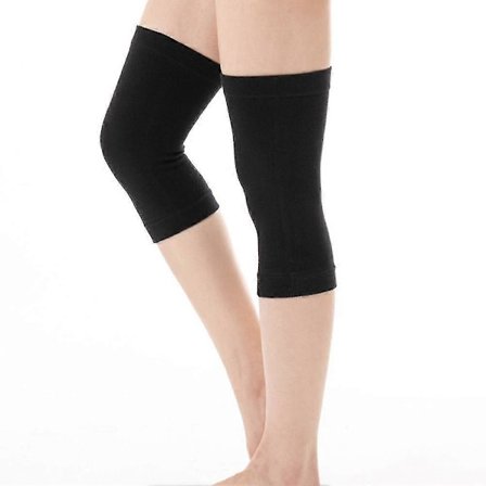 Erittäin ohuet polvisuojat Hengittävät kompressio Joustava lämpimänä pitävä jalkaholkki Polvituki Tw