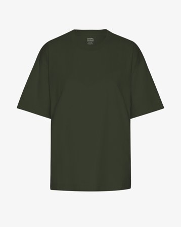Oversized Organic T-Shirt - Hunter Green XS