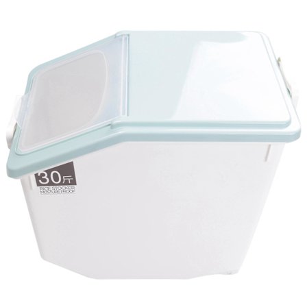 15 kg/33 lb risförvaringsbehållare Lufttät matbehållare med förseglad organizer med Wh