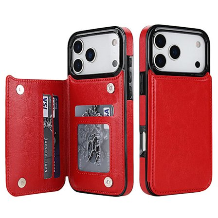 Praktiskt Plånboksskal kompatibelt med iPhone 17 Pro Max