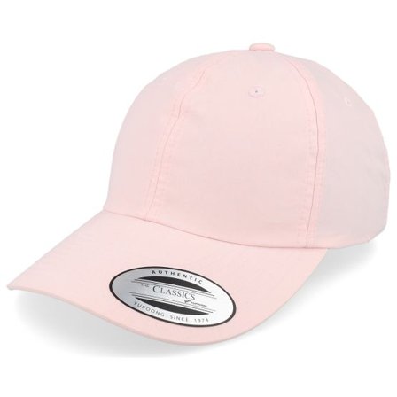 Yupoong - Rosa unconstructed Keps - Low Profile Washed Pink Dad Cap @ Hatstore