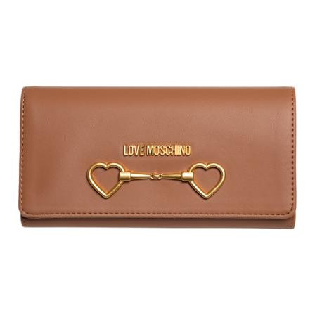 Love Moschino Soft Heart Bit Pung Brun, Dame, Størrelse: ONE Size