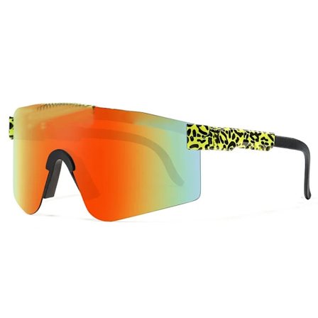 Twooo 1147 Vipers Solglasögon Designer Överstora Cykelglasögon Män Utomhus Sport Solglasögon