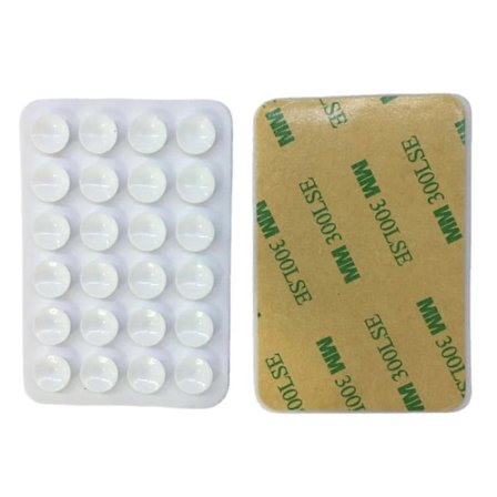 5 stk. Silikon Sugekopp Telefondeksel Limfeste, For Iphone & Android Mobiltelefon Deksel Kompatibel, Håndfri Mobil Tilbehør Holder Fk