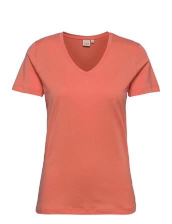 Naia Tshirt T-shirts & Tops Short-sleeved Rød Cream