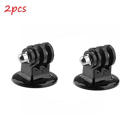 För Gopro-tillbehör Mini Monopod Stativhållare Fodralfäste Adapter För Go Pro Hero 10 9 8 7 6 5 4 Sj4000 Xiaomi Yi-kamera(2 st)