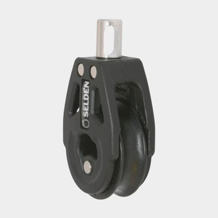 Single block Seldén BBB 30, rotating, ball bearing, suitable for ropes Ø4 - 8 mm