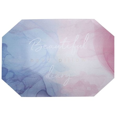 Tvållbar nagelkonst handkudde dyna hand PU armstöd kudde bordsmatta manikyrverktyg åttakantig sfumato matta