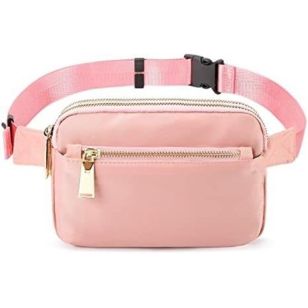 Fashion Midjeväska, Fitness Resväska - Rosa