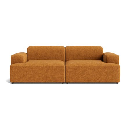Madrid 3 personers sofa - Genesis Gul - 238x101x75 - Sofa, 3 personers sofa