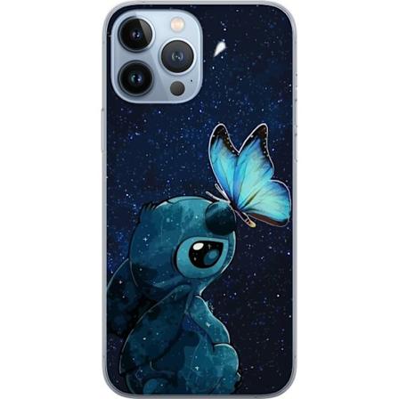 Apple iPhone 13 Pro Max Gjennomsiktig deksel Stitch sommerfugl