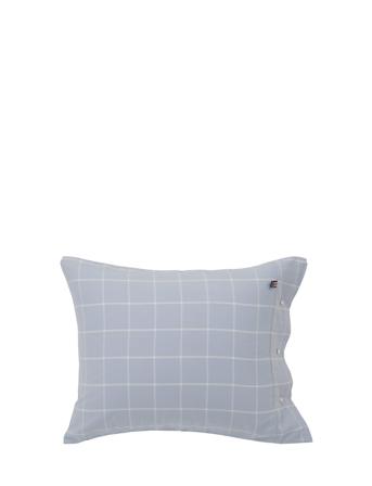Hotel Light Flannel Lt Blue/White Pillowcase Home Textiles Bedtextiles Pillow Cases Blå Lexington Home