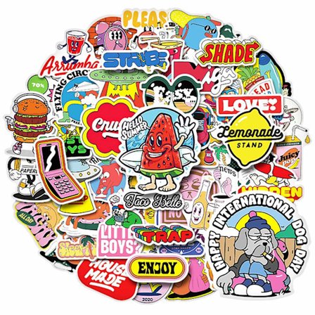 Paket med klistermärken - Semester