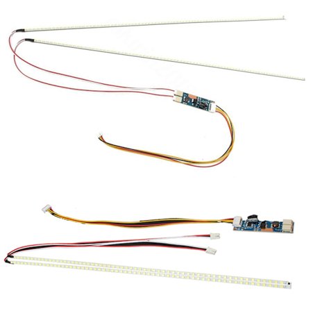 Led Baggrundslys Strip Kit Til Opdatering Ccfl Lcd Skærm Til Monitor Universal Led Baggrundslys Opgraderingskit B