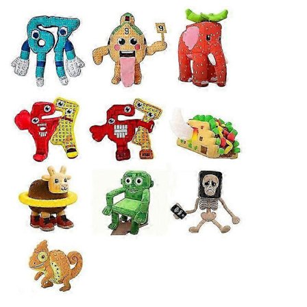 Ny Stål en Brainrot Sammy Jandel Plysj stjeler hjerneråte dukke dukker[HK]