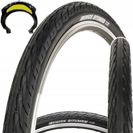 KENDA Punksikkercykeldæk 700x38 Kwick Bitumen