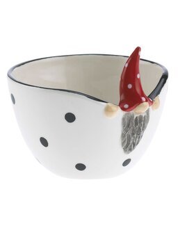 Skål Tittut Nissen Hvit