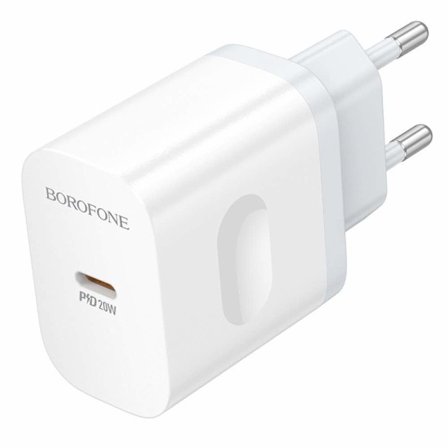 Väggladdare 20W USB-C Power Delivery Snabbladdare
