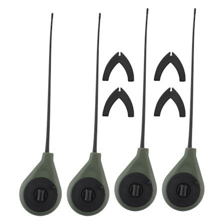 4 Sæt Bærbart Mini Isfiskestang med Stangtoppe Ultralet Fisketilbehørssæt