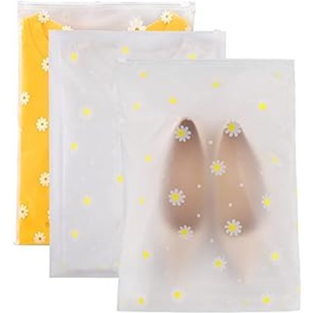 25-pack 40 x 30 cm återanvändbara ziplock-påsar, resekläder