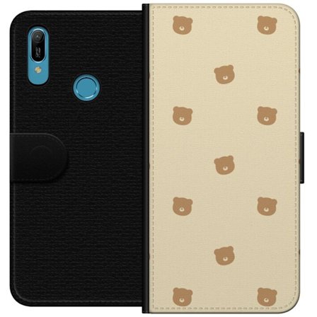 Plånboksfodral till Huawei Y6 (2019) med Björnmönster