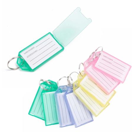 8 Kpl - Avaimenper t / Avainrengas - Merkitse avaimesi Multicolor