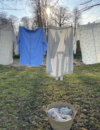 finenord Pyjamas Skjorte - Blue - S