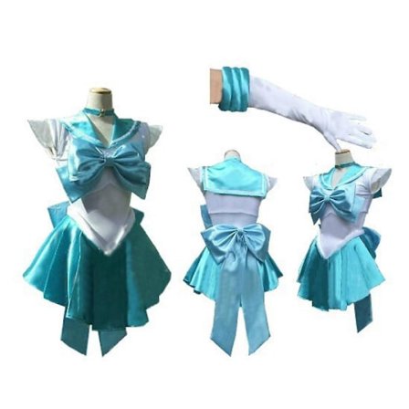 Sailor Moon Cosplay Kostymer Figur Klänning Vestido Halloween Kostymer För Kvinner Kostym Peruk Loli Kläder Festuniform V