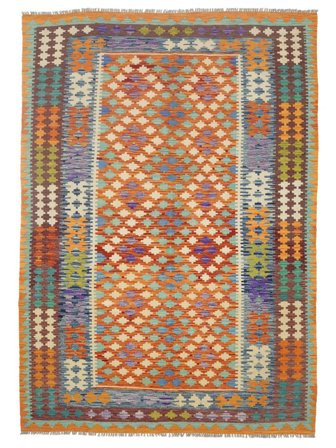 Kelim Afghan Old Style Vloerkleed 204X299 Wol