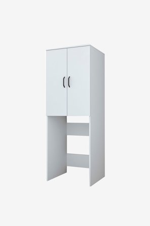 Hanah Home - Skåp för tvättmaskin Ezra - Vit - Badrumsmöbler - Från Homeroom