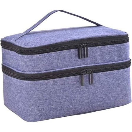 Nagellacksväska - Rymmer 30 flaskor (15ml-0,5fl.oz), Organizer i två lager