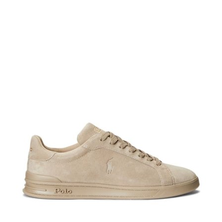 Ralph Lauren Heritage Court II Suede Sneaker Sneakers Herr Rosa 7