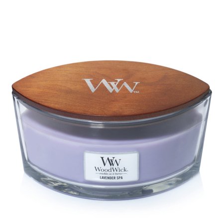 Woodwick Ellipse Candles Lavender Spa 453,6gr - Candela Profumata